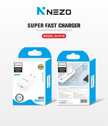 Bộ sạc 3.1A Nezo